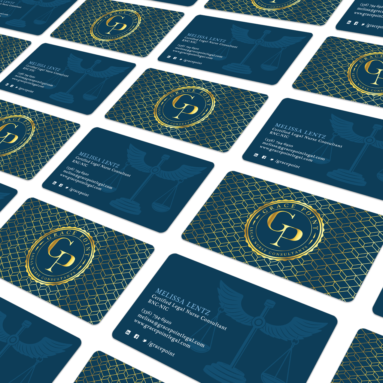 Grace Poing Legal Business Card Mockup